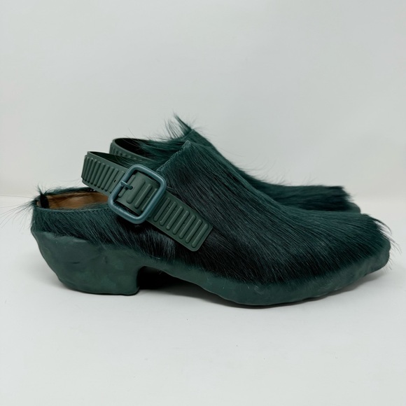 New CamperLab Venga Mules Green Unisex Slingback Clogs Sz EU 41 - Picture 6 of 15